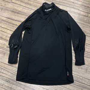 CCM Hockey Neck Guard & Wrist Protection Base Layer Shirt Adult Large